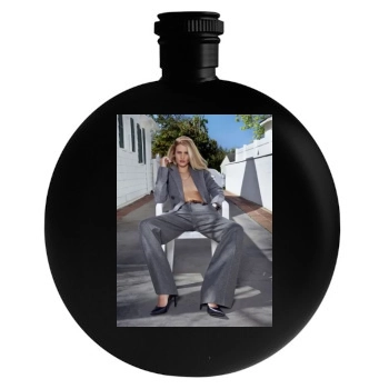 Rosie Huntington-Whiteley Round Flask