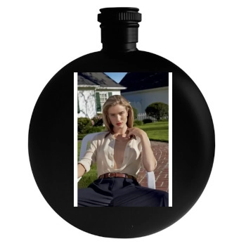 Rosie Huntington-Whiteley Round Flask