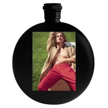 Rosie Huntington-Whiteley Round Flask