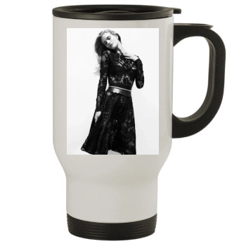 Rosie Huntington-Whiteley Stainless Steel Travel Mug