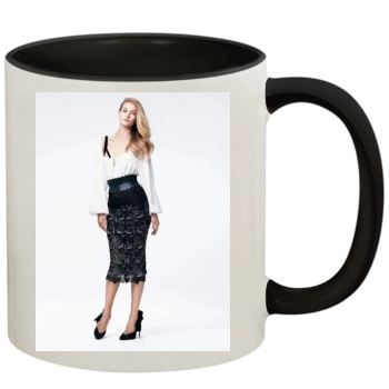 Rosie Huntington-Whiteley 11oz Colored Inner & Handle Mug