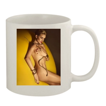 Rosie Huntington-Whiteley 11oz White Mug