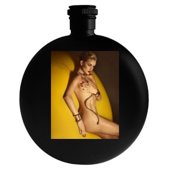 Rosie Huntington-Whiteley Round Flask