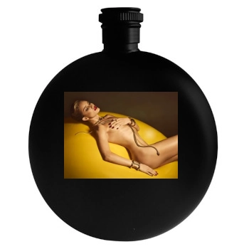 Rosie Huntington-Whiteley Round Flask