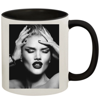 Rosie Huntington-Whiteley 11oz Colored Inner & Handle Mug