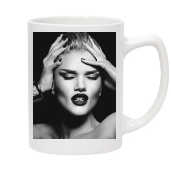 Rosie Huntington-Whiteley 14oz White Statesman Mug