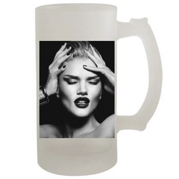 Rosie Huntington-Whiteley 16oz Frosted Beer Stein