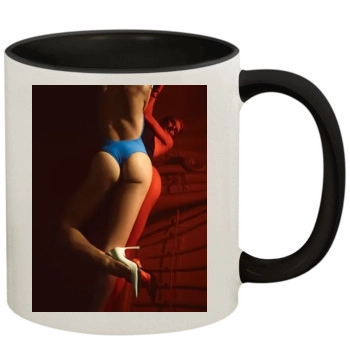 Rosie Huntington-Whiteley 11oz Colored Inner & Handle Mug