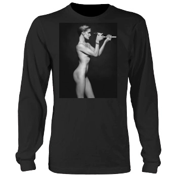 Rosie Huntington-Whiteley Men's Heavy Long Sleeve TShirt