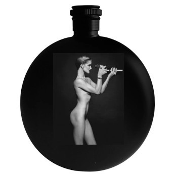 Rosie Huntington-Whiteley Round Flask