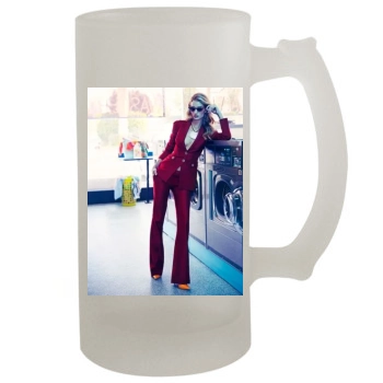 Rosie Huntington-Whiteley 16oz Frosted Beer Stein