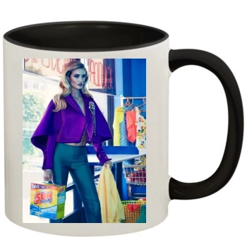 Rosie Huntington-Whiteley 11oz Colored Inner & Handle Mug