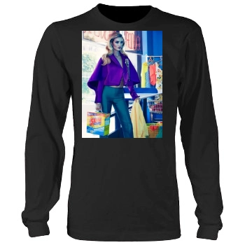 Rosie Huntington-Whiteley Men's Heavy Long Sleeve TShirt