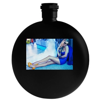 Rosie Huntington-Whiteley Round Flask