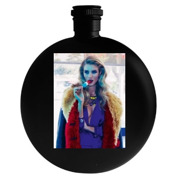 Rosie Huntington-Whiteley Round Flask