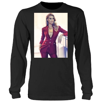 Rosie Huntington-Whiteley Men's Heavy Long Sleeve TShirt