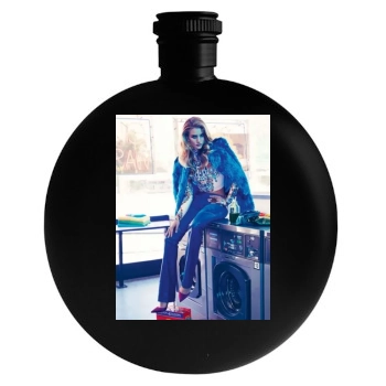 Rosie Huntington-Whiteley Round Flask