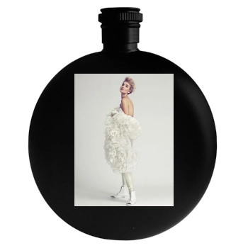 Rosie Huntington-Whiteley Round Flask