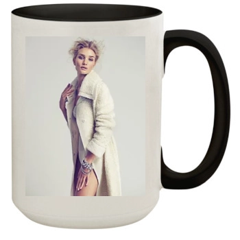 Rosie Huntington-Whiteley 15oz Colored Inner & Handle Mug