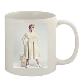 Rosie Huntington-Whiteley 11oz White Mug