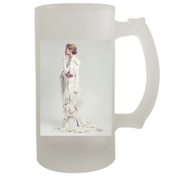 Rosie Huntington-Whiteley 16oz Frosted Beer Stein