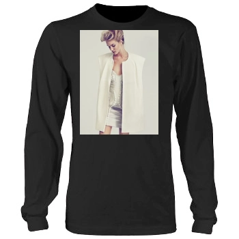 Rosie Huntington-Whiteley Men's Heavy Long Sleeve TShirt