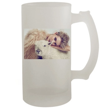 Rosie Huntington-Whiteley 16oz Frosted Beer Stein