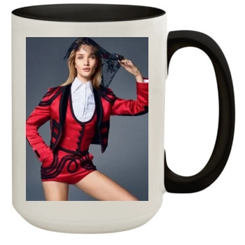 Rosie Huntington-Whiteley 15oz Colored Inner & Handle Mug