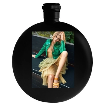 Rosie Huntington-Whiteley Round Flask