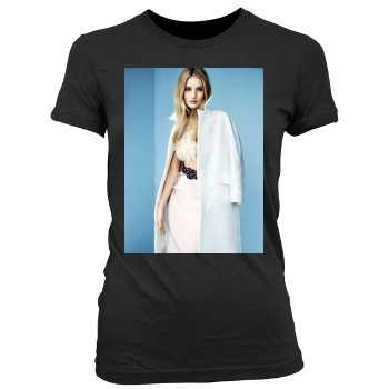 Rosie Huntington-Whiteley Women's Junior Cut Crewneck T-Shirt