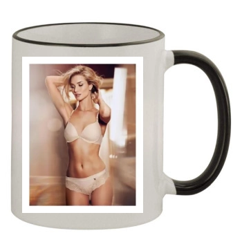 Rosie Huntington-Whiteley 11oz Colored Rim & Handle Mug