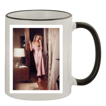 Rosie Huntington-Whiteley 11oz Colored Rim & Handle Mug