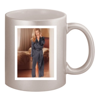 Rosie Huntington-Whiteley 11oz Metallic Silver Mug