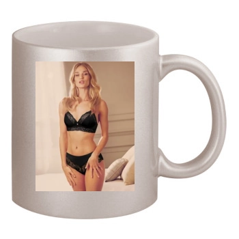 Rosie Huntington-Whiteley 11oz Metallic Silver Mug