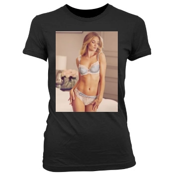 Rosie Huntington-Whiteley Women's Junior Cut Crewneck T-Shirt