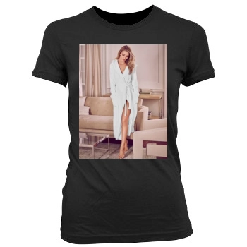 Rosie Huntington-Whiteley Women's Junior Cut Crewneck T-Shirt