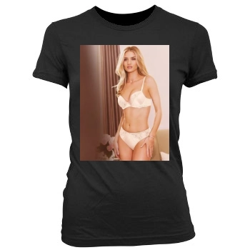 Rosie Huntington-Whiteley Women's Junior Cut Crewneck T-Shirt