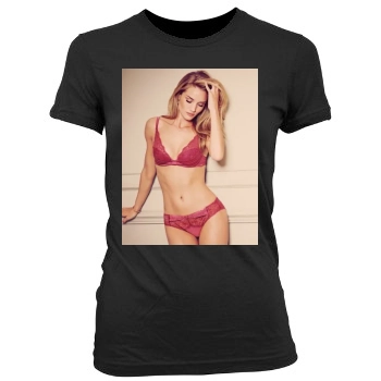 Rosie Huntington-Whiteley Women's Junior Cut Crewneck T-Shirt