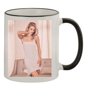 Rosie Huntington-Whiteley 11oz Colored Rim & Handle Mug