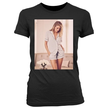 Rosie Huntington-Whiteley Women's Junior Cut Crewneck T-Shirt