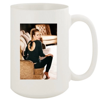 Rosie Huntington-Whiteley 15oz White Mug