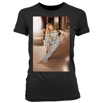 Rosie Huntington-Whiteley Women's Junior Cut Crewneck T-Shirt