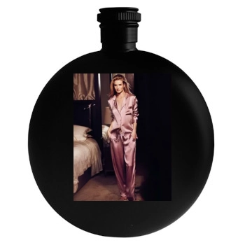 Rosie Huntington-Whiteley Round Flask