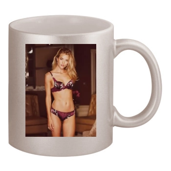 Rosie Huntington-Whiteley 11oz Metallic Silver Mug