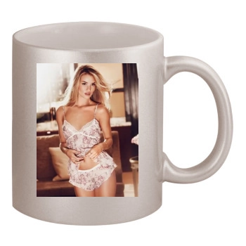 Rosie Huntington-Whiteley 11oz Metallic Silver Mug