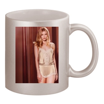 Rosie Huntington-Whiteley 11oz Metallic Silver Mug