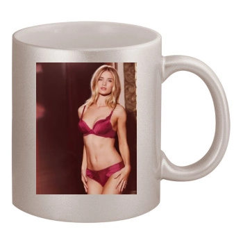 Rosie Huntington-Whiteley 11oz Metallic Silver Mug