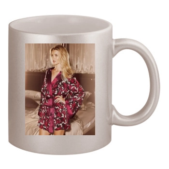 Rosie Huntington-Whiteley 11oz Metallic Silver Mug