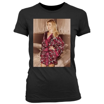 Rosie Huntington-Whiteley Women's Junior Cut Crewneck T-Shirt