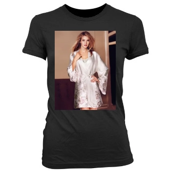 Rosie Huntington-Whiteley Women's Junior Cut Crewneck T-Shirt